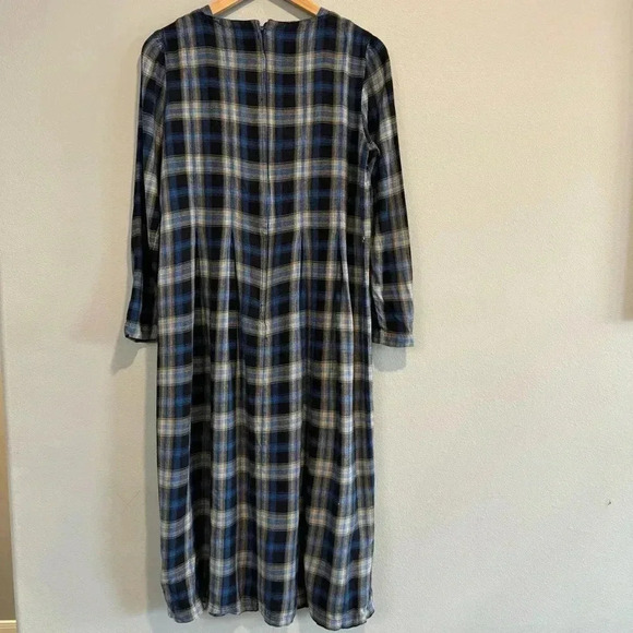 Sarah Elizabeth Dress Vintage Floral Embroidered Cottagecore Academia Prairie 8 - Picture 2 of 5